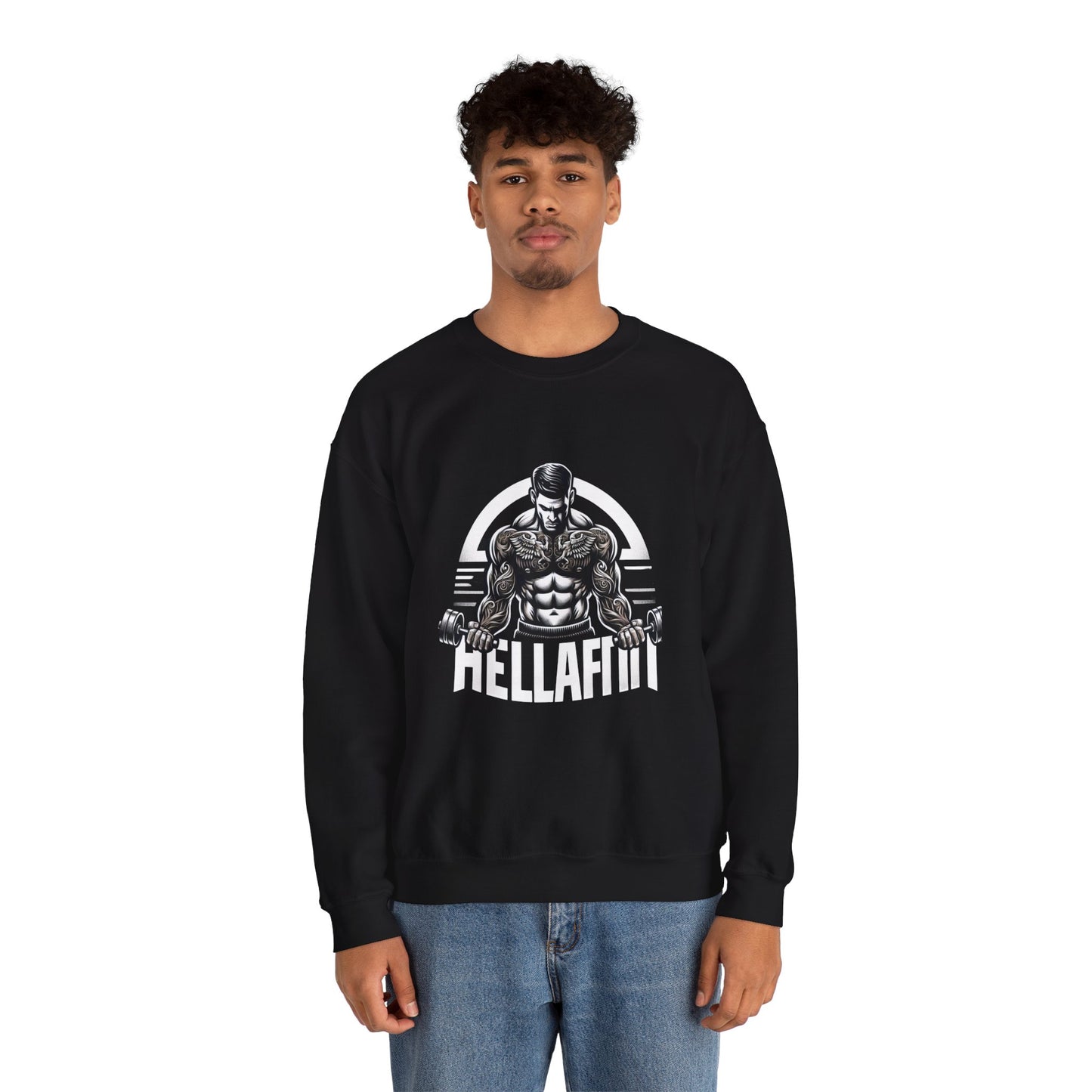 Men's "HELLAFIT" Original Design Sweatshirt