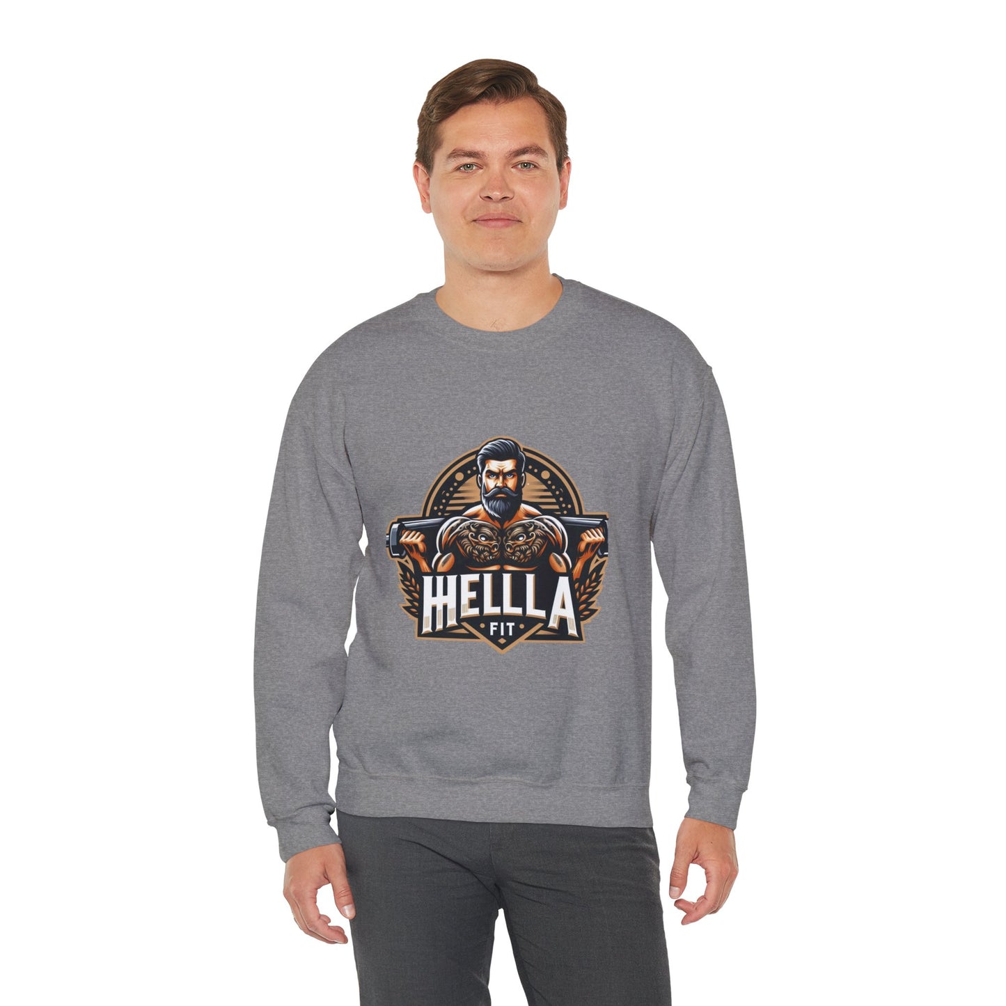 Men's " HELLAFIT" Original Design Sweatshirt