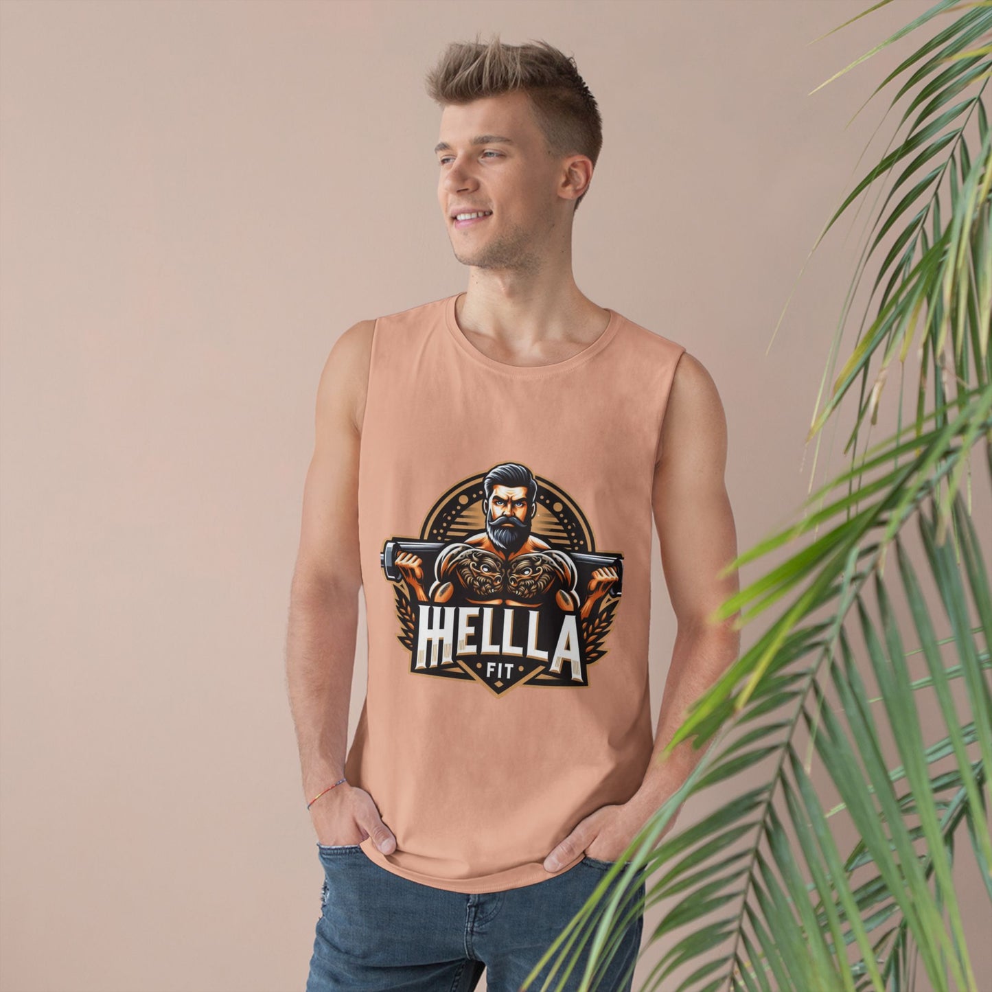 Men's "HELLAFIT" Original Design - Workout Tank
