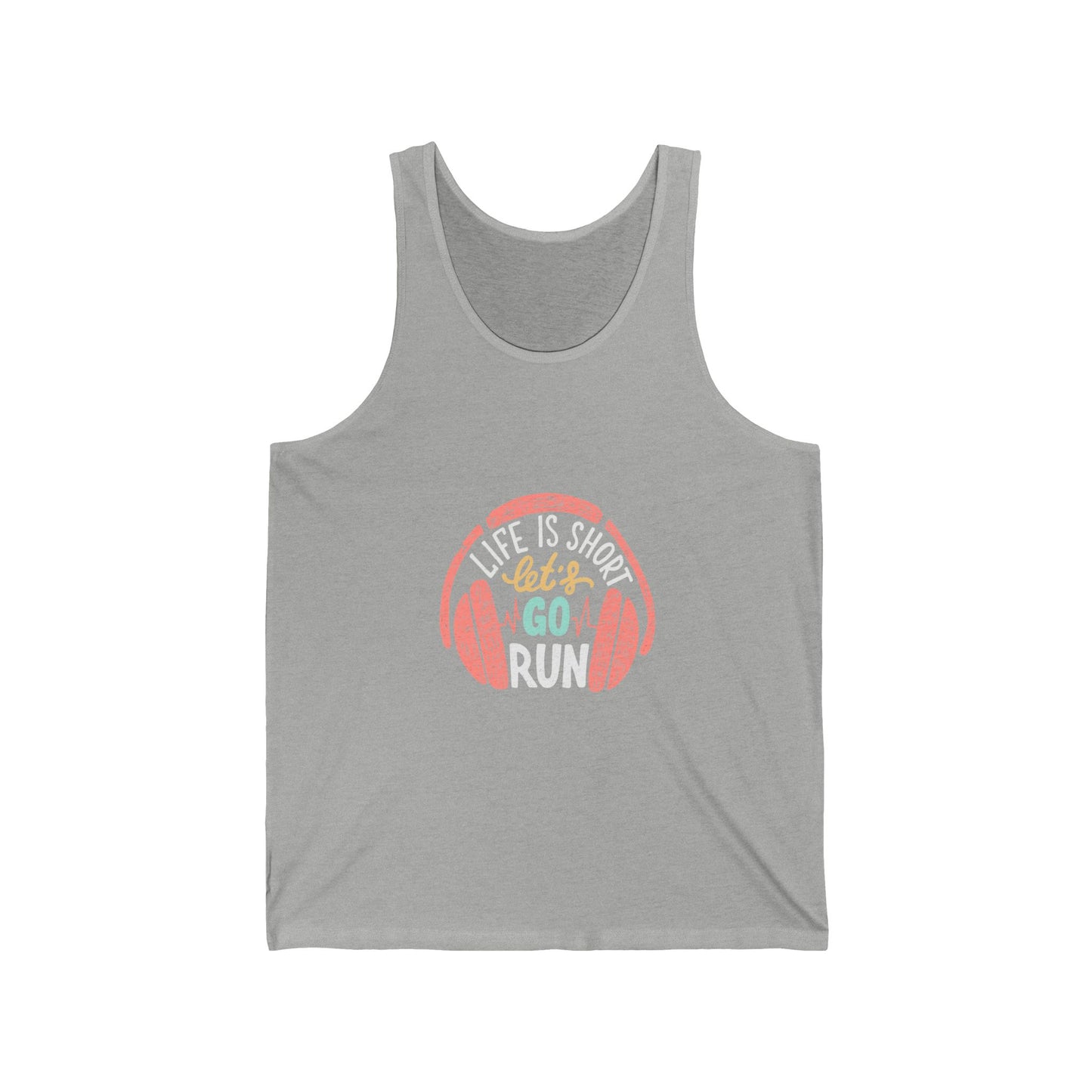 " Life is short, go for a run" - Women's Tank Top