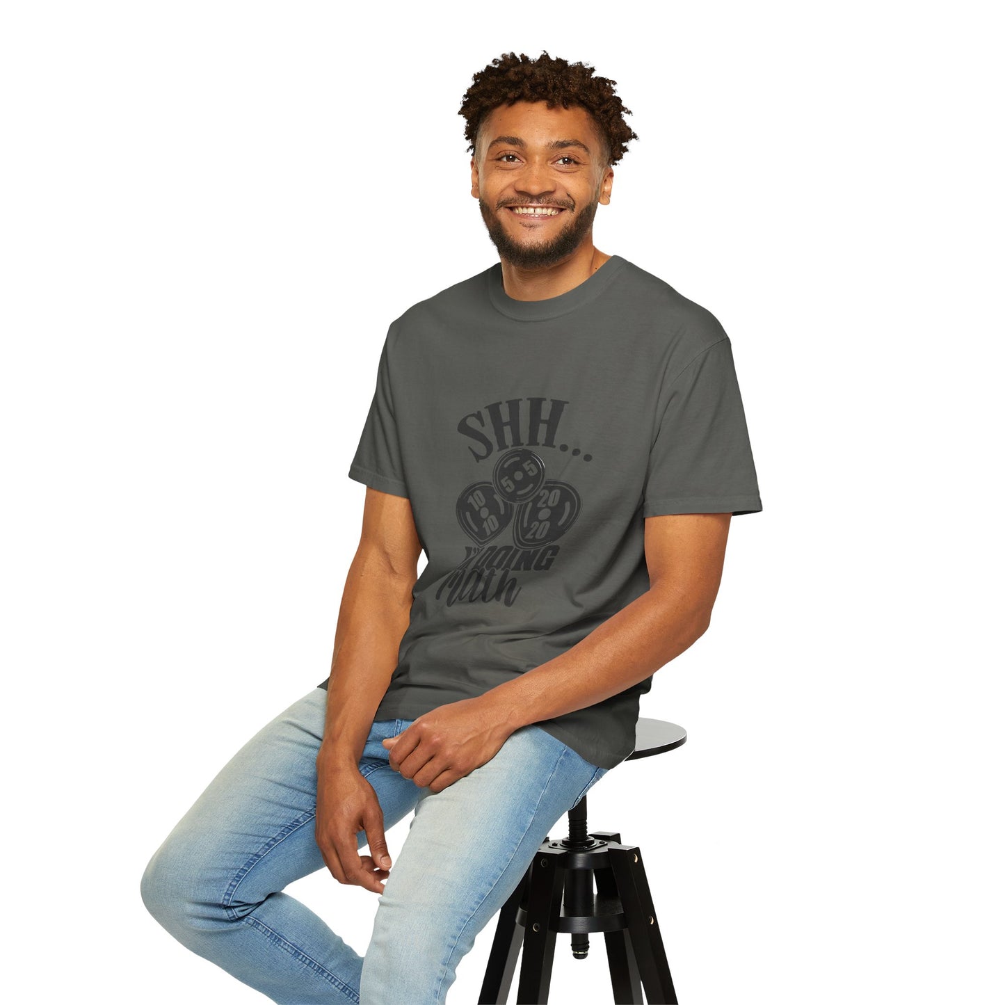 "SHHHH I'm doing Math" - Men's Work Tee