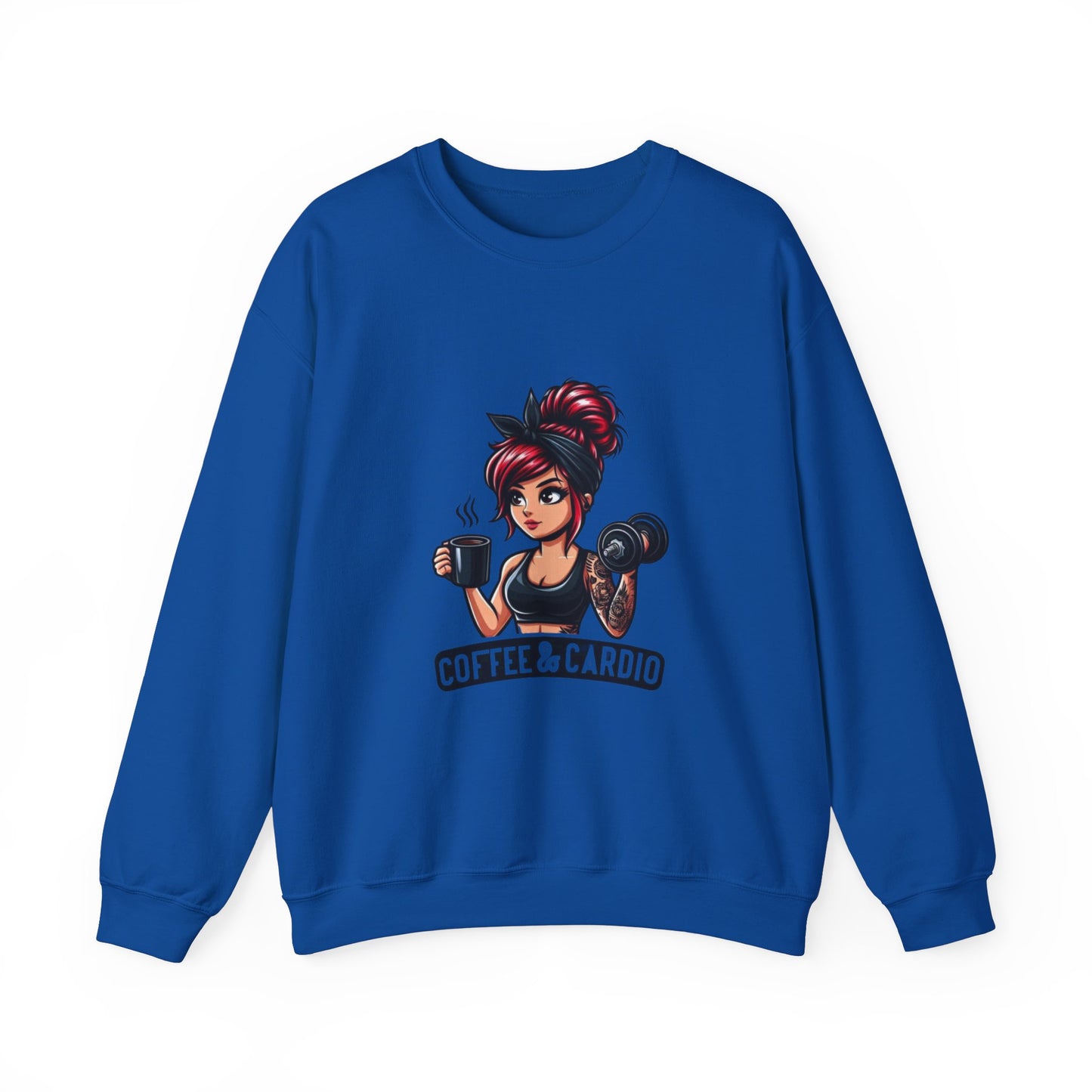 Women's "Coffee & Cardio" Sweatshirt
