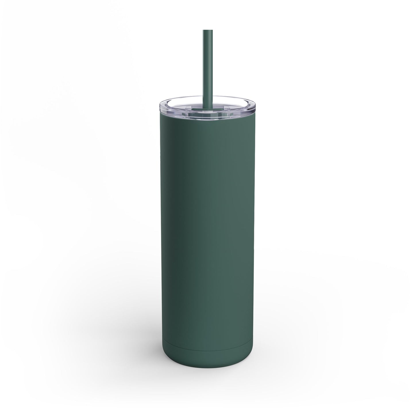 Skinny Matte Tumbler with straw , 20oz