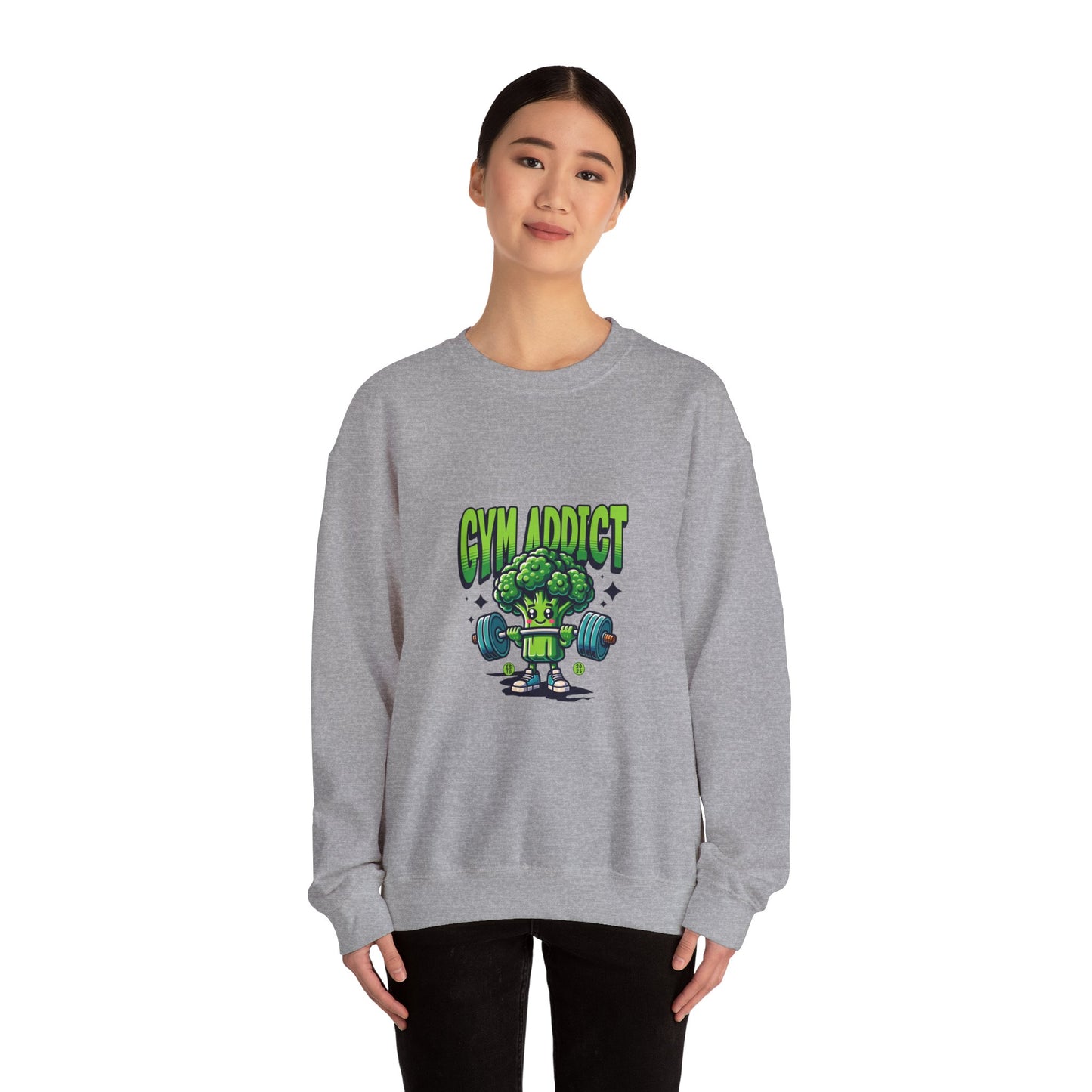 " Gym Addict" Funny Sweatshirt