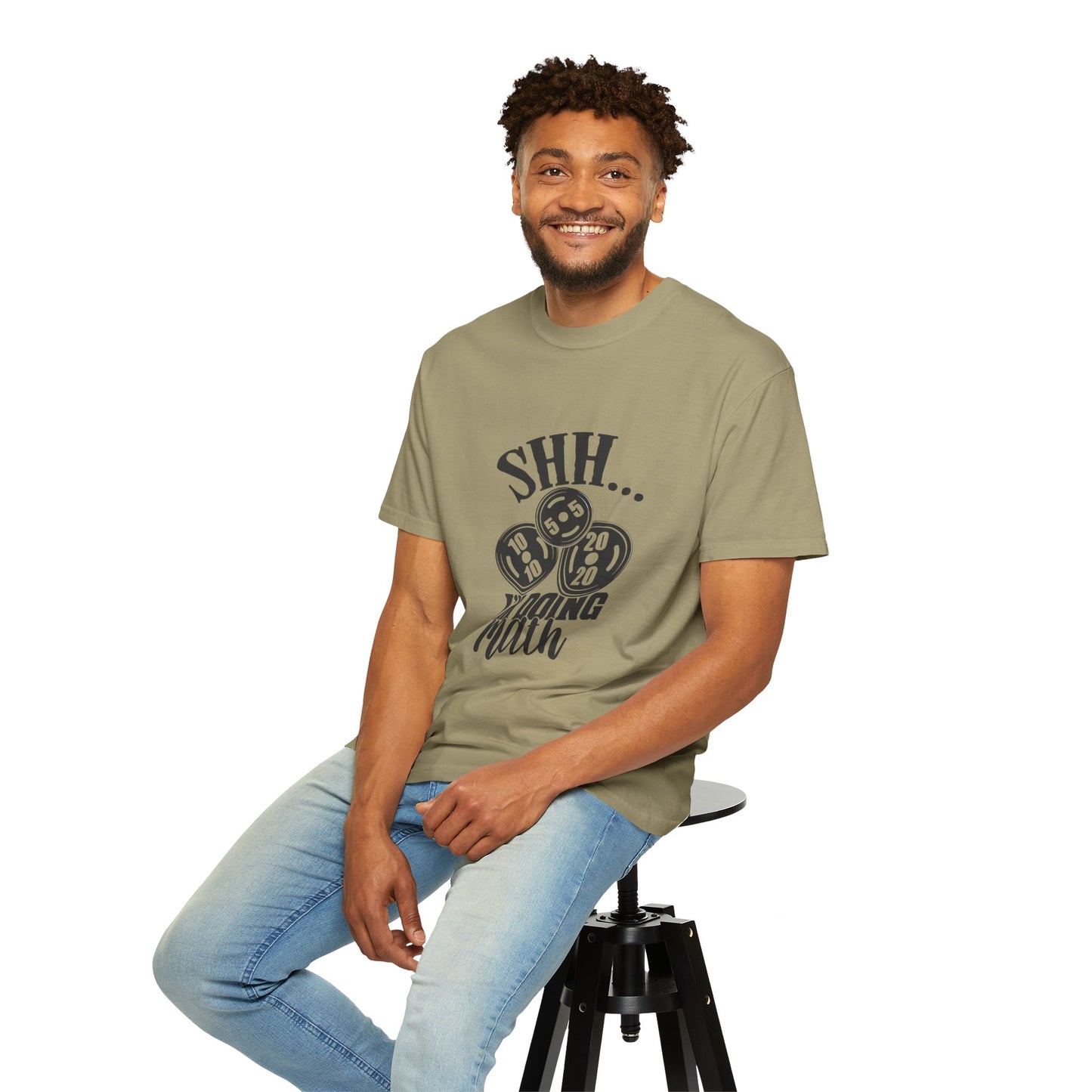 "SHHHH I'm doing Math" - Men's Work Tee