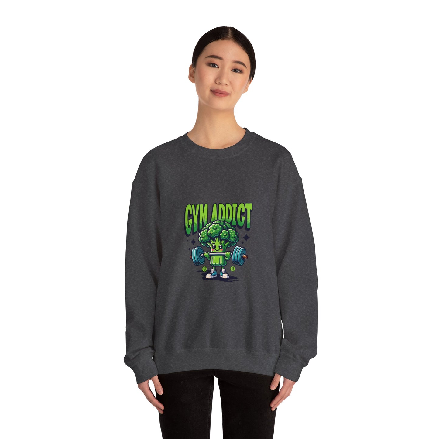 " Gym Addict" Funny Sweatshirt