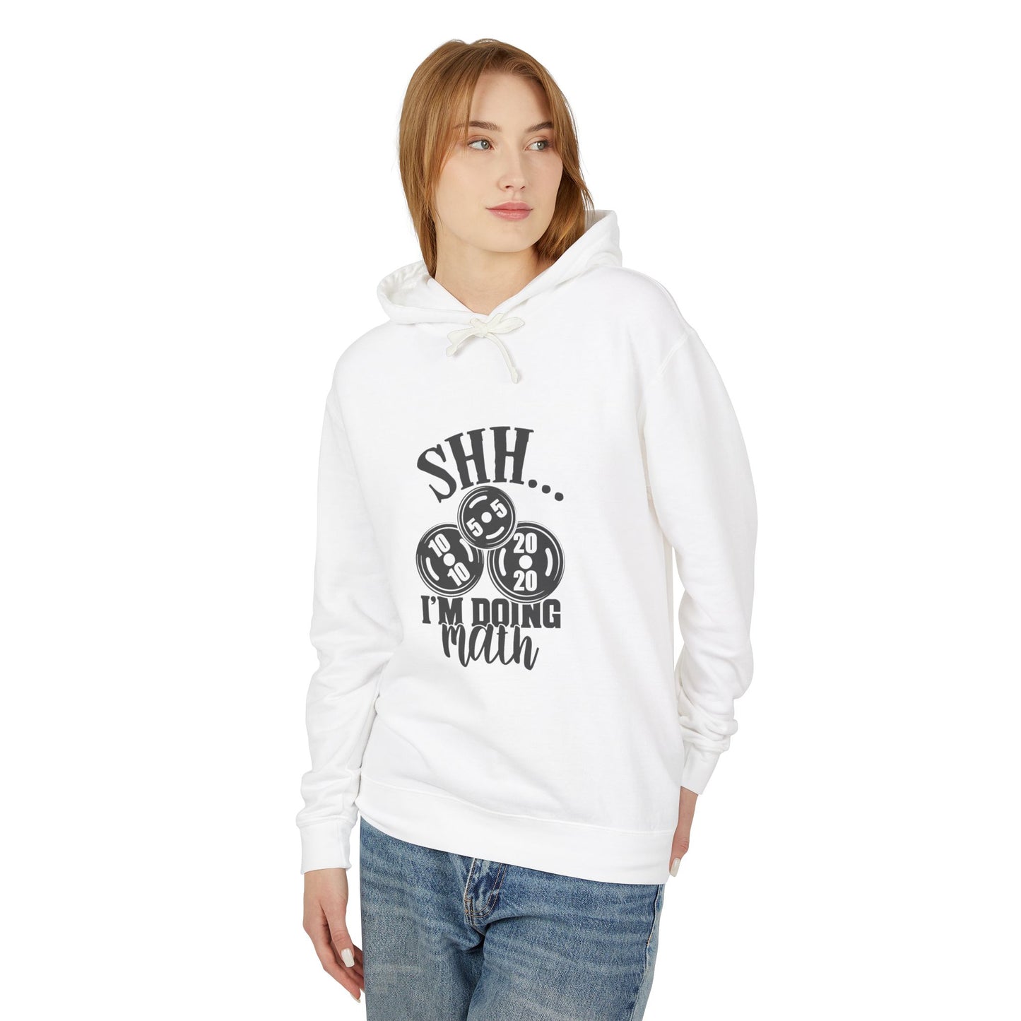 "SHHHH I'm doing math" - Unisex Pullover Hoodie ( No pockets)