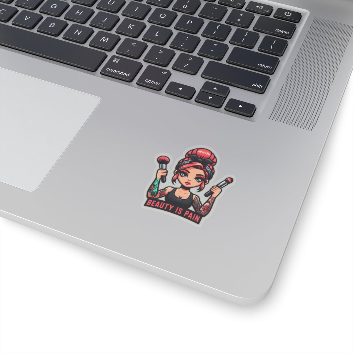 BEAUTY IS PAIN STICKER