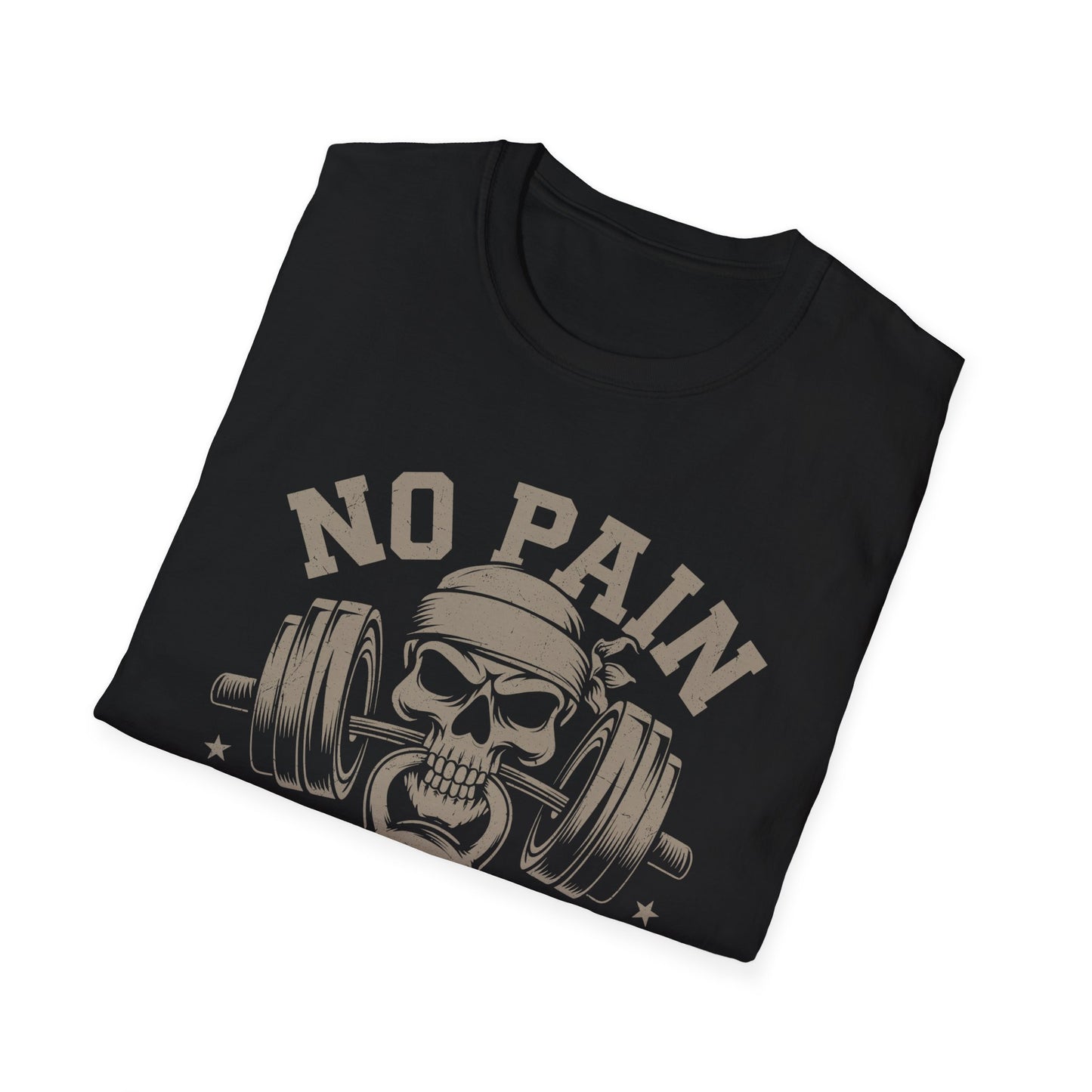 Men's Fitness T-Shirt "No Pain No Gain"