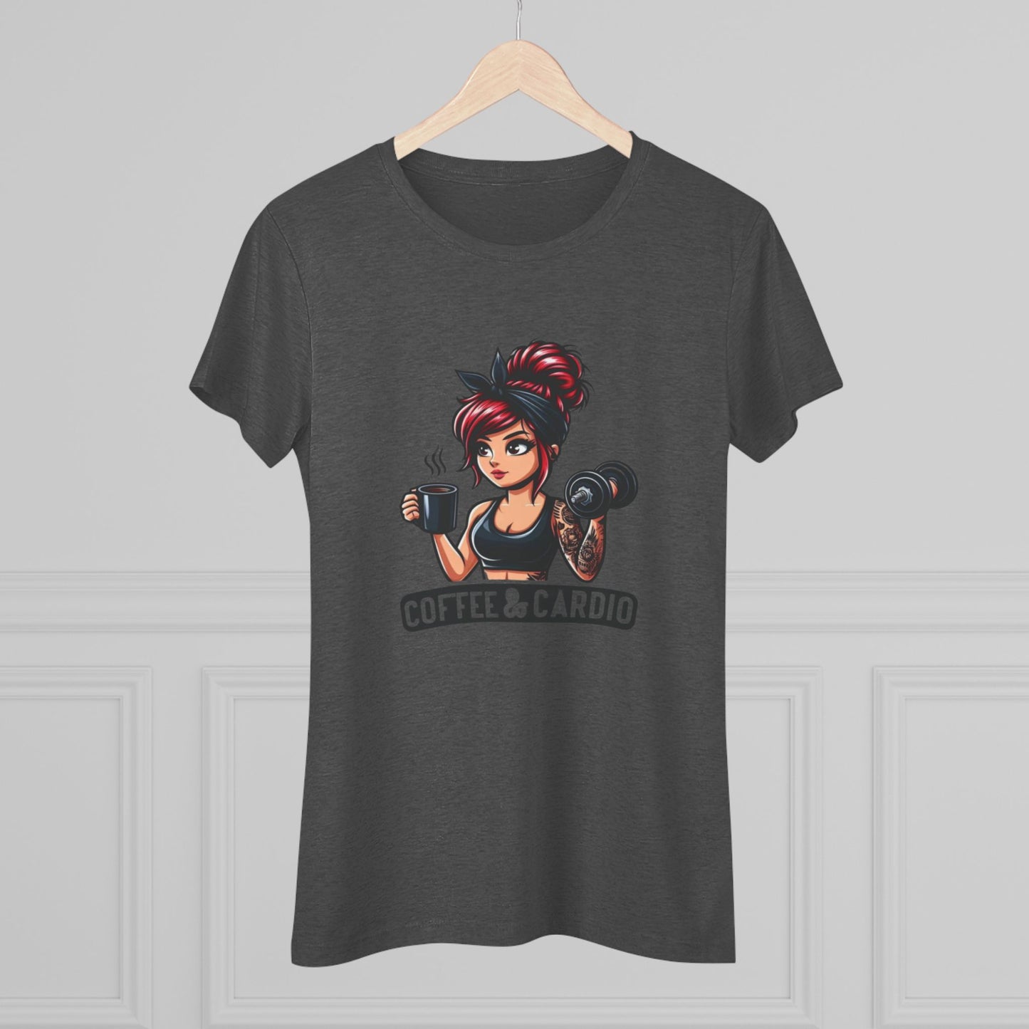 Women's "Coffee & Cardio" Tee