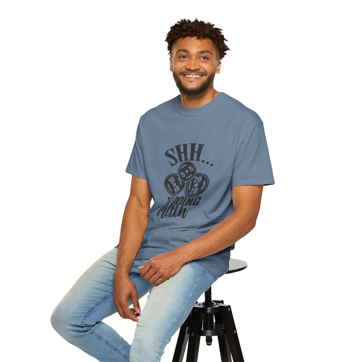 "SHHHH I'm doing Math" - Men's Work Tee