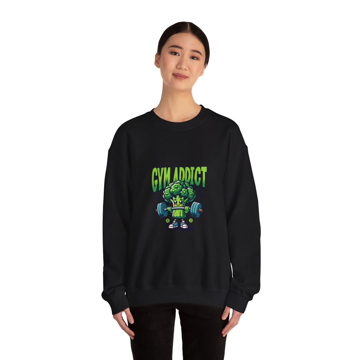 " Gym Addict" Funny Sweatshirt