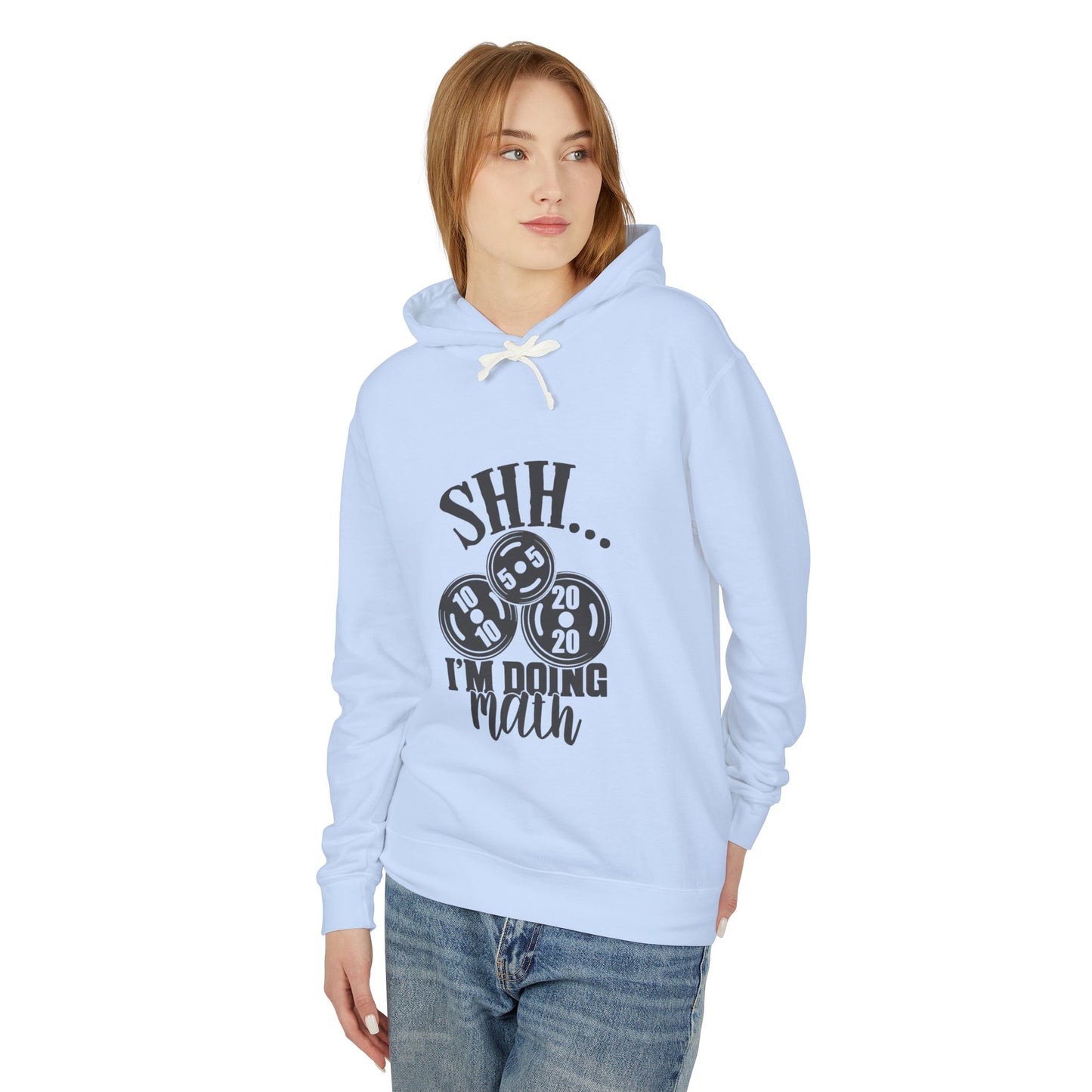 "SHHHH I'm doing math" - Unisex Pullover Hoodie ( No pockets)