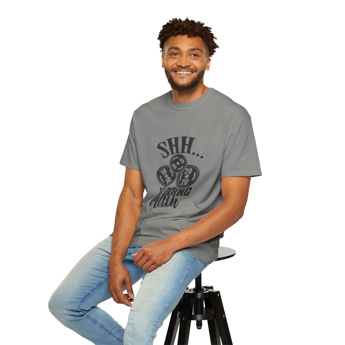 "SHHHH I'm doing Math" - Men's Work Tee