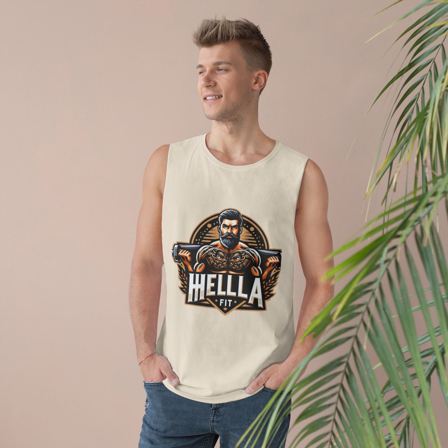 Men's "HELLAFIT" Original Design - Workout Tank