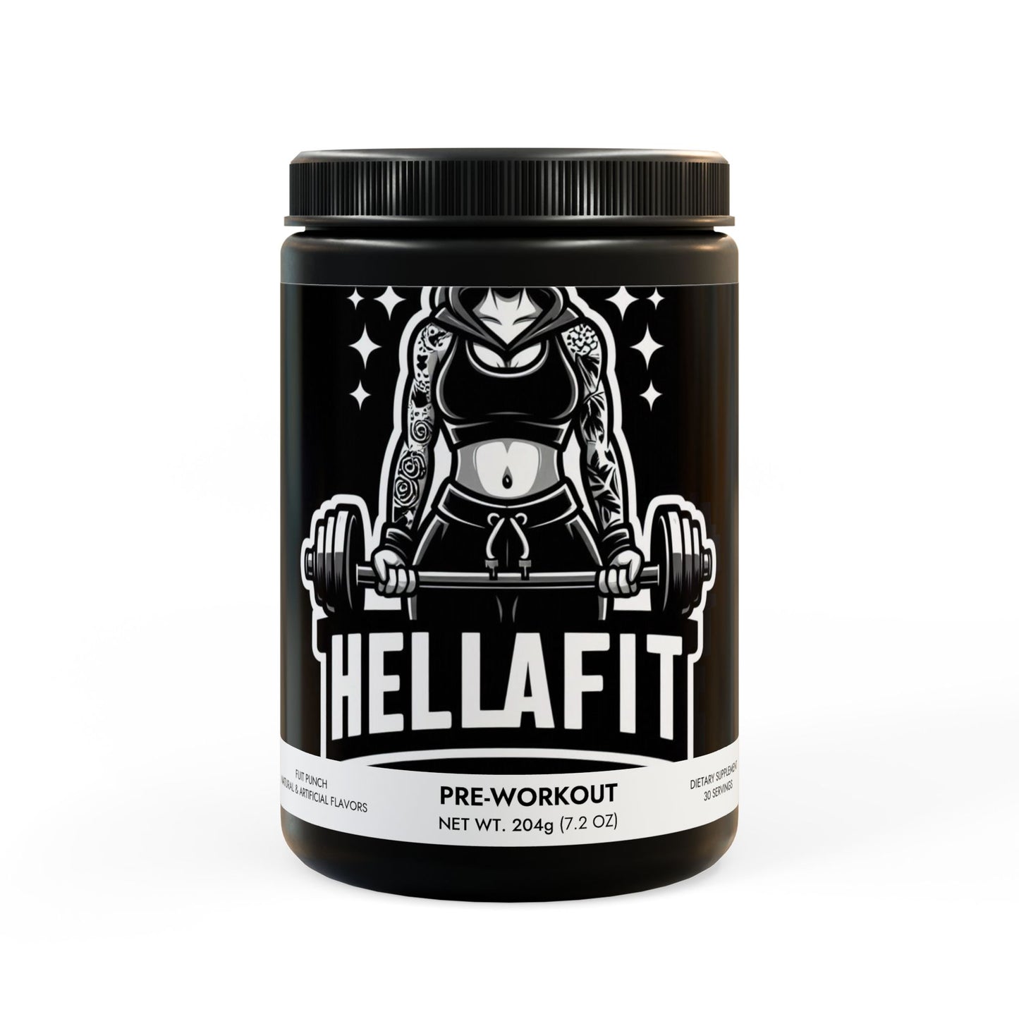 Pre-Workout Supplement, Fruit Punch (204g, 7.1oz)