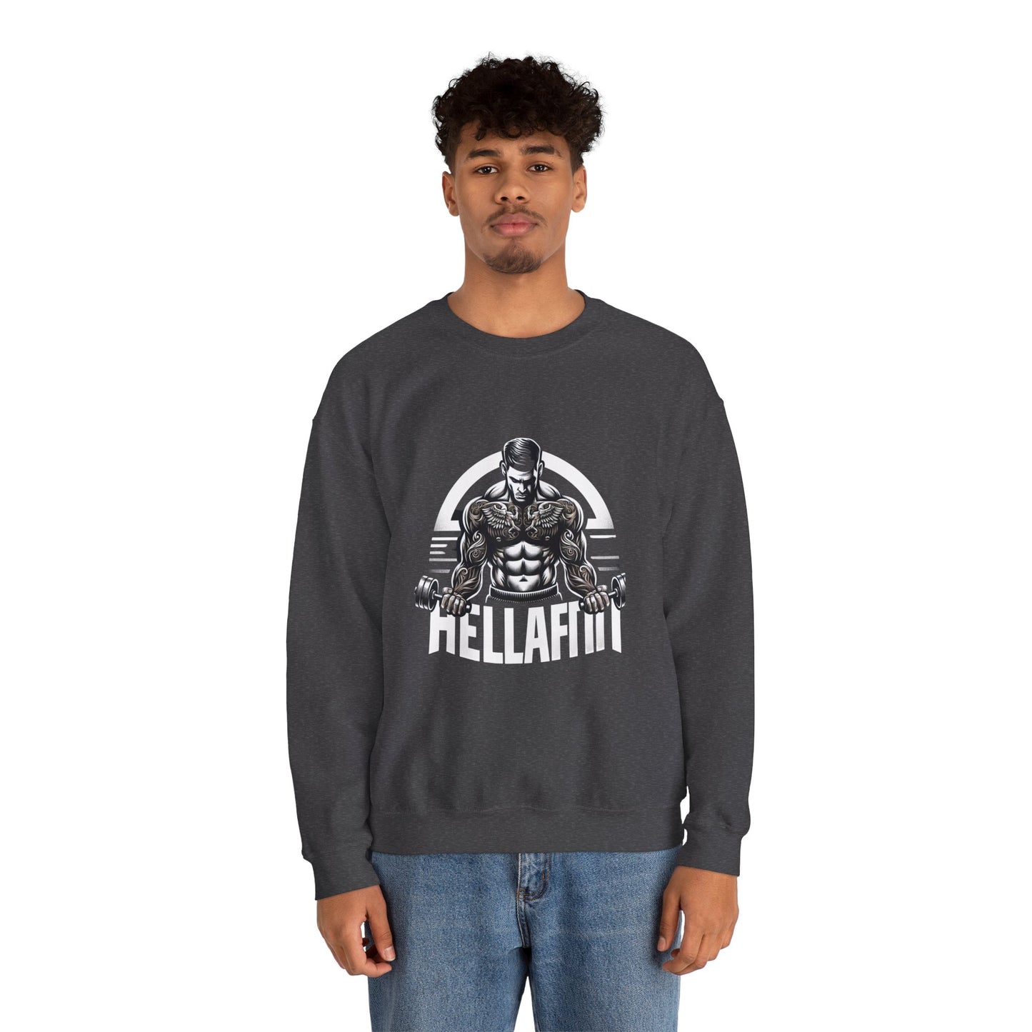 Men's "HELLAFIT" Original Design Sweatshirt