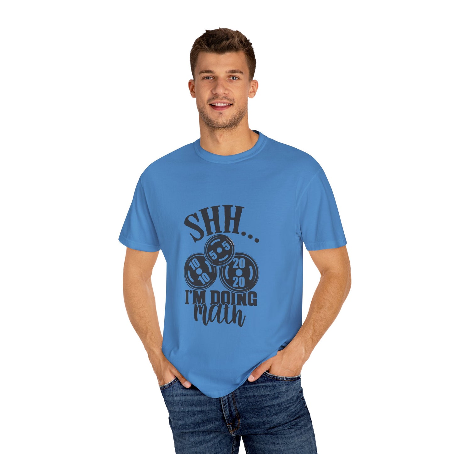 "SHHHH I'm doing Math" - Men's Work Tee