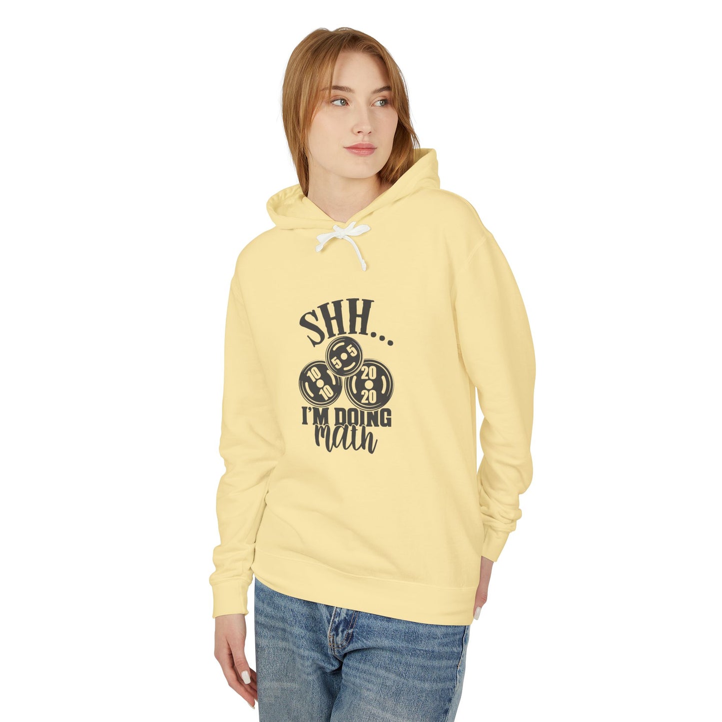 "SHHHH I'm doing math" - Unisex Pullover Hoodie ( No pockets)