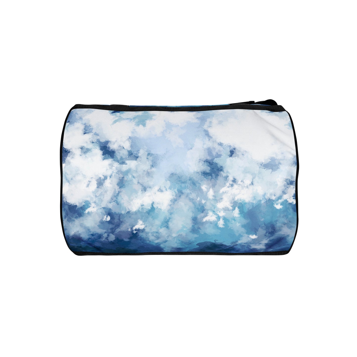 Blue Tie-Dye Gym Bag
