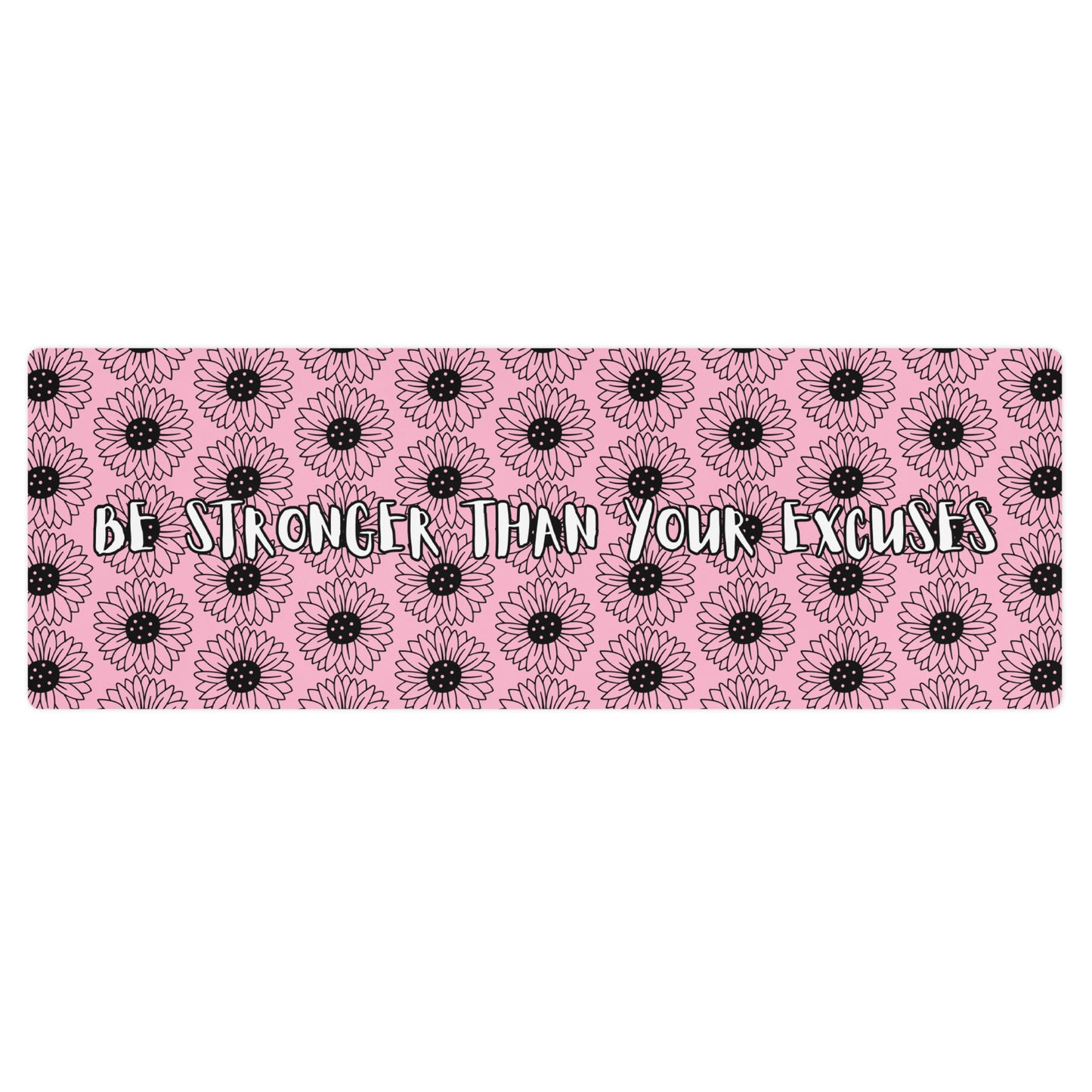 Motivational Yoga mat