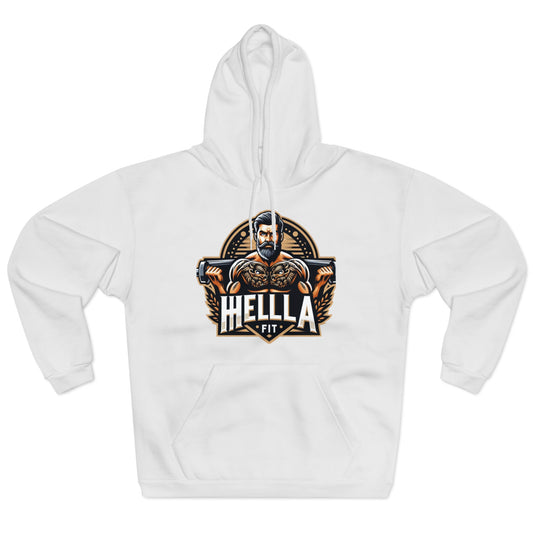 " HELLAFIT" Original Design - Men's Pullover Hoodie