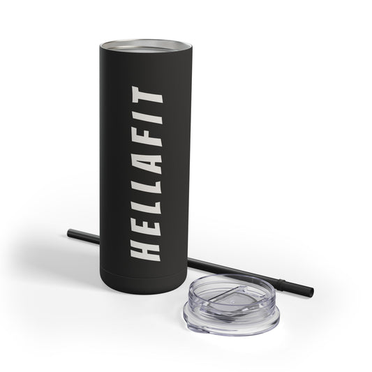 H E L L A F I T  Skinny Stainless Steel Matte Tumbler, 20oz