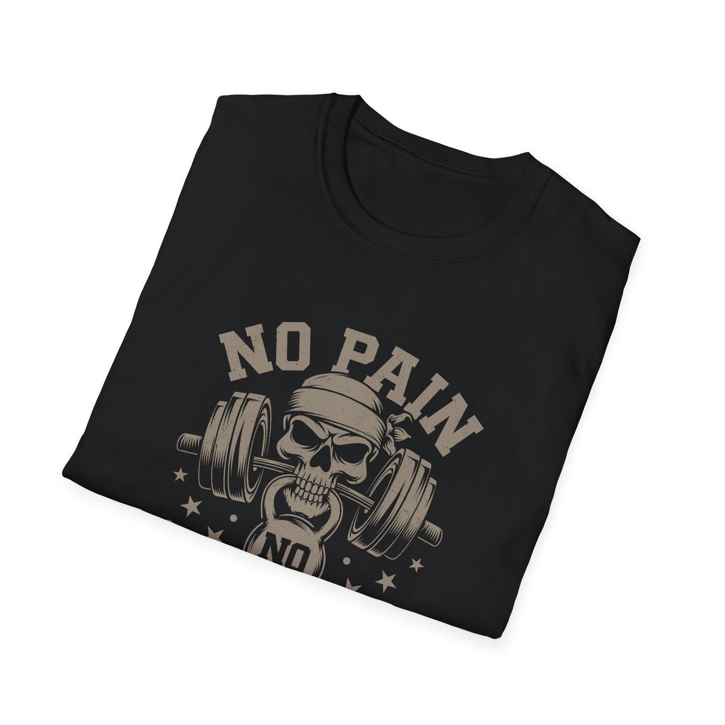 Men's Fitness T-Shirt "No Pain No Gain"