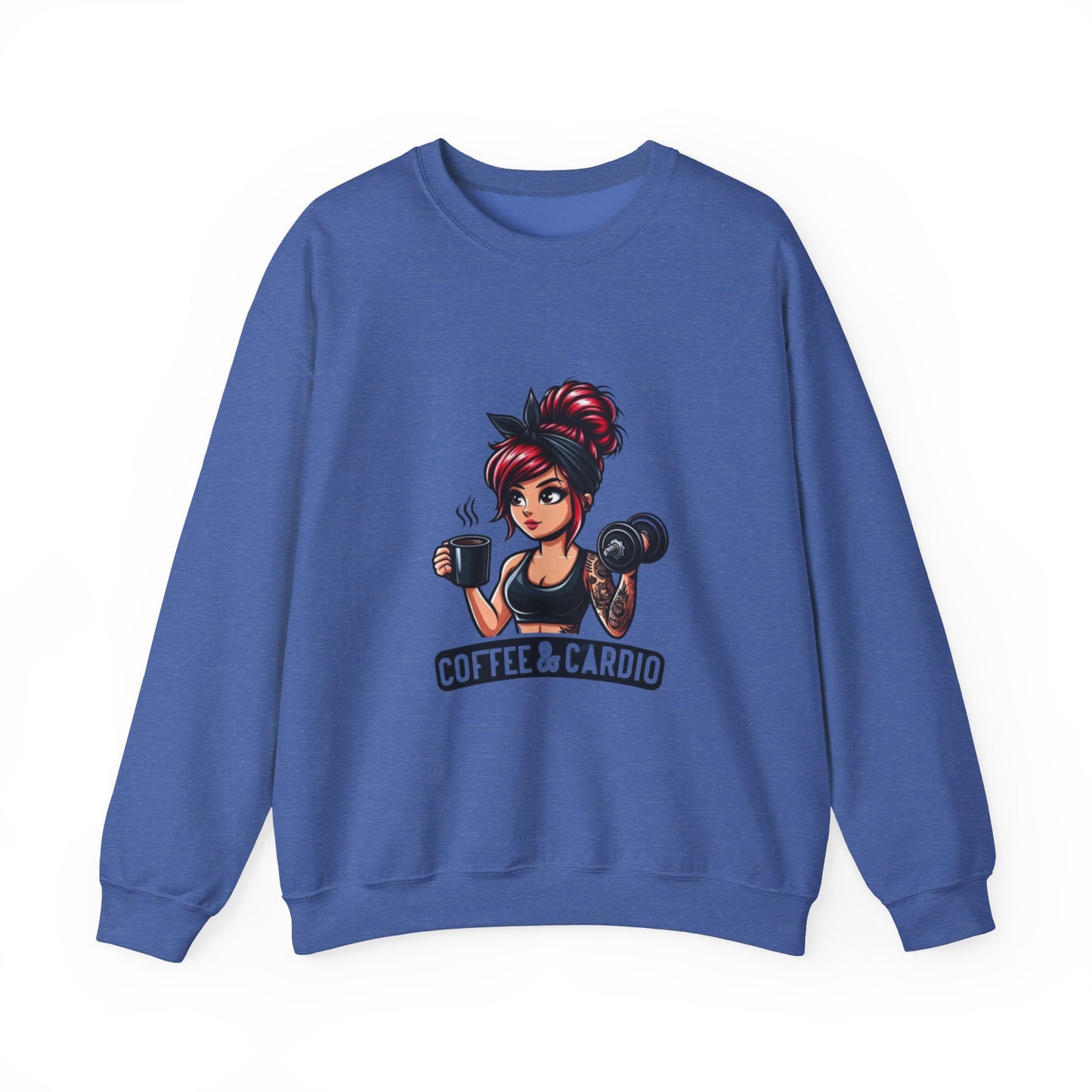 Women's "Coffee & Cardio" Sweatshirt