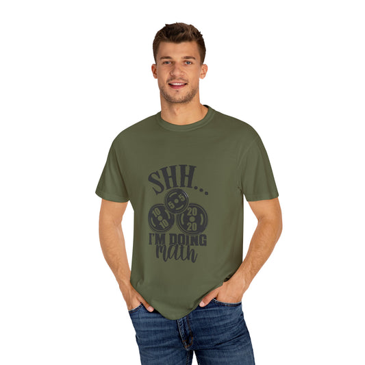 "SHHHH I'm doing Math" -  Men's Work Tee