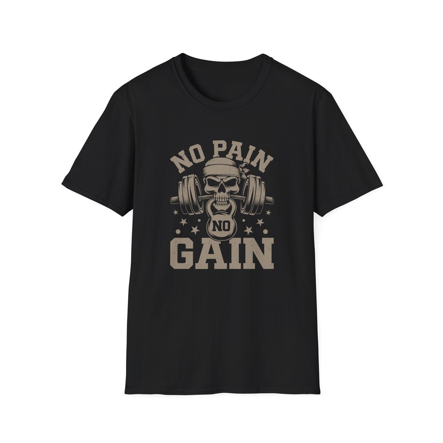 Men's Fitness T-Shirt "No Pain No Gain"