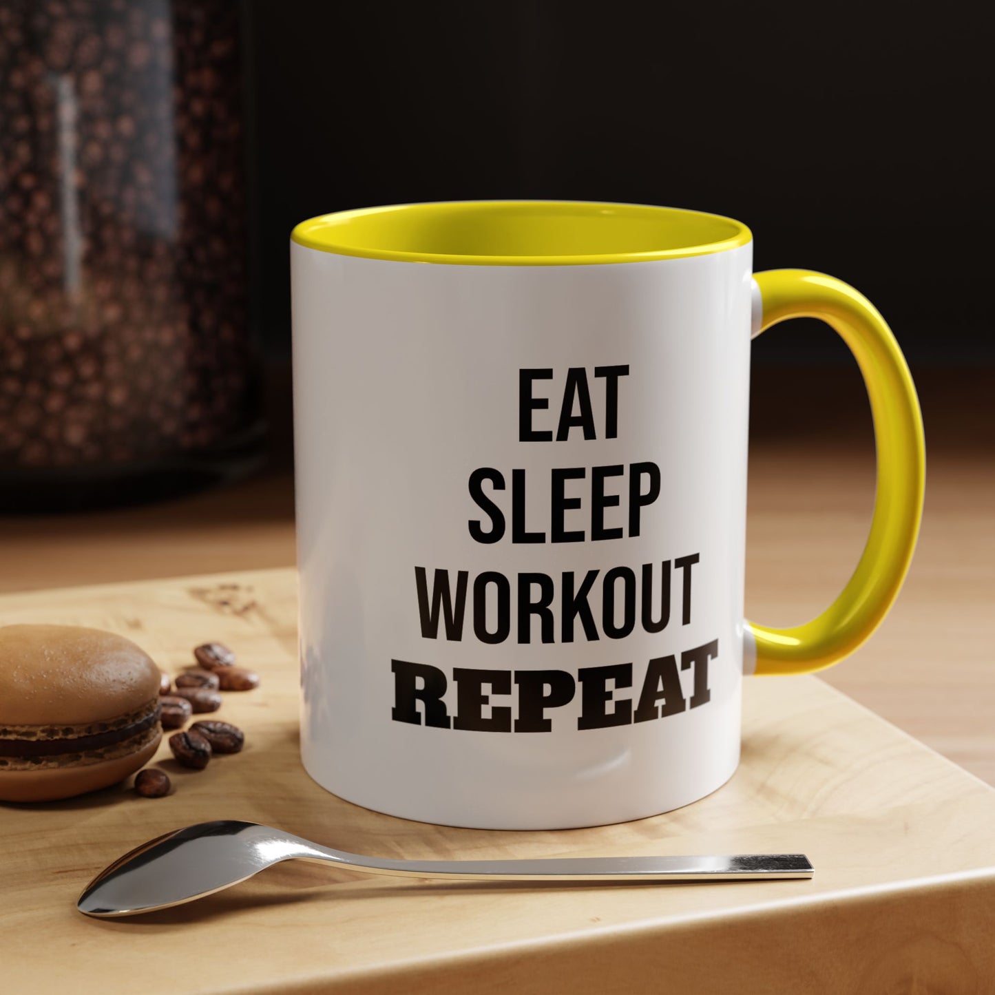 Eat Sleep Workout Repeat - Coffee Mug