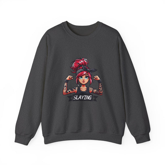 Women's " SLAYING" Sweatshirt