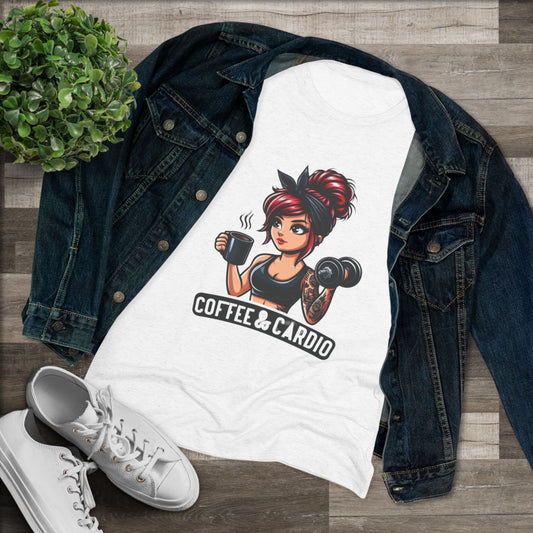 Women's "Coffee & Cardio" Tee