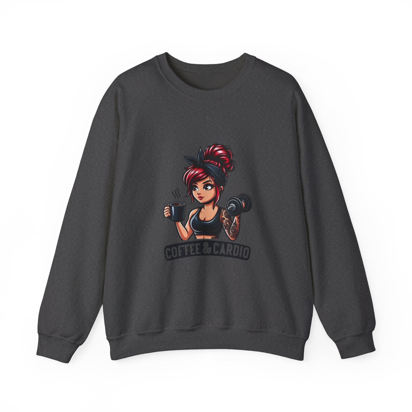 Women's "Coffee & Cardio" Sweatshirt