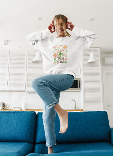 Women's Boho Crewneck Sweatshirt
