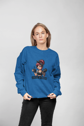 Women's "Coffee & Cardio" Sweatshirt