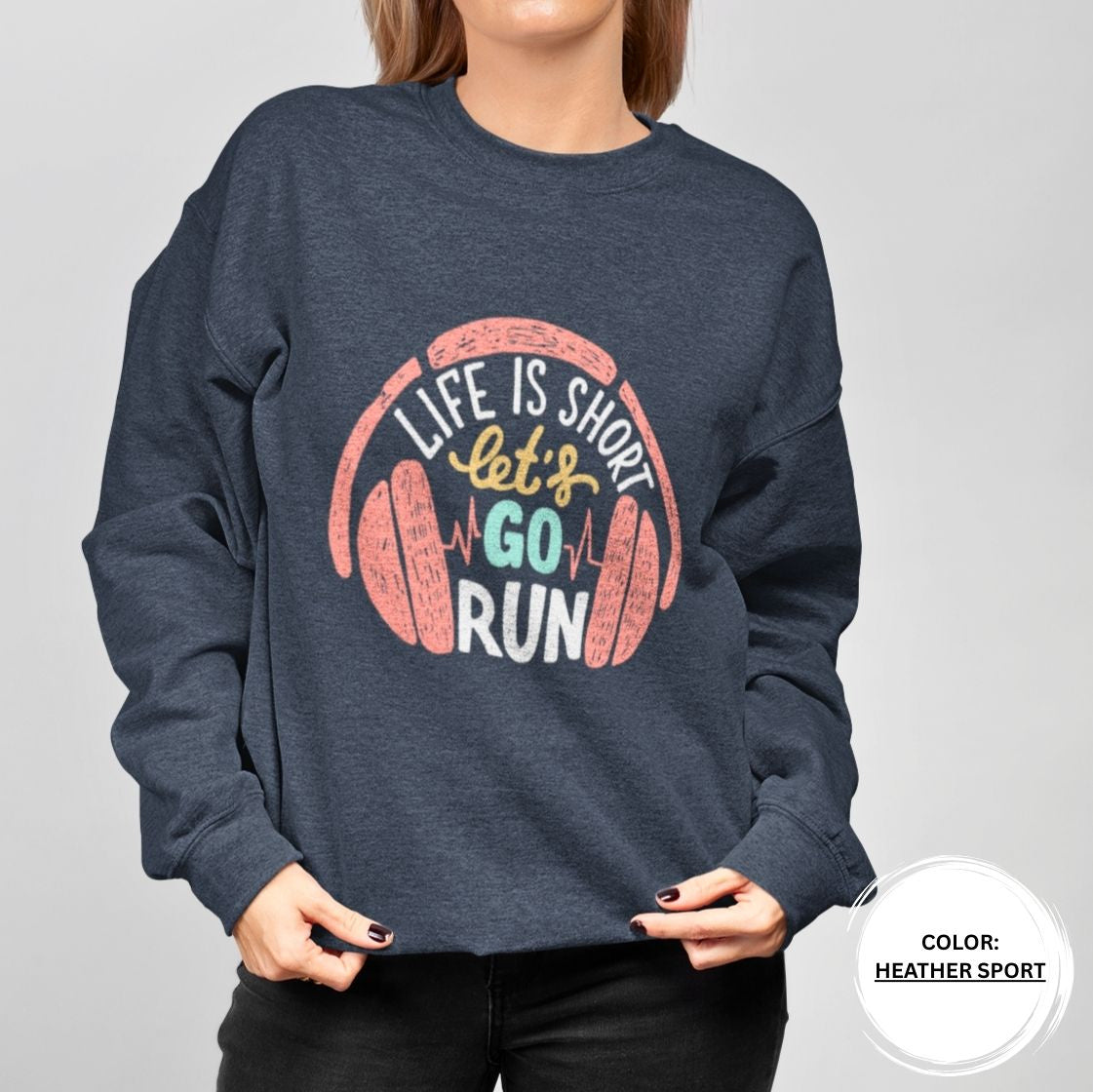 Women's Crewneck Fitness Sweatshirt
