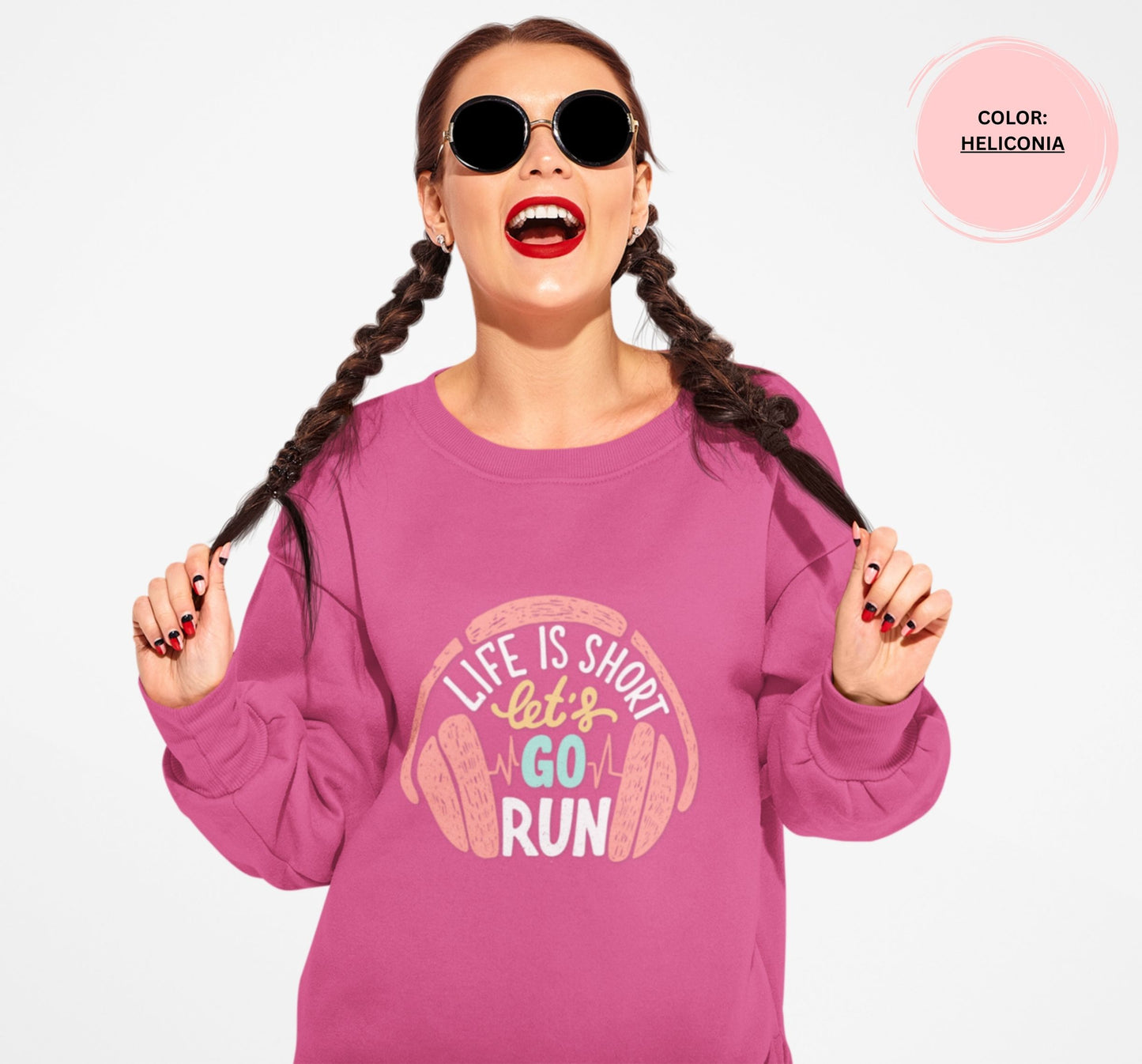 Women's Crewneck Fitness Sweatshirt