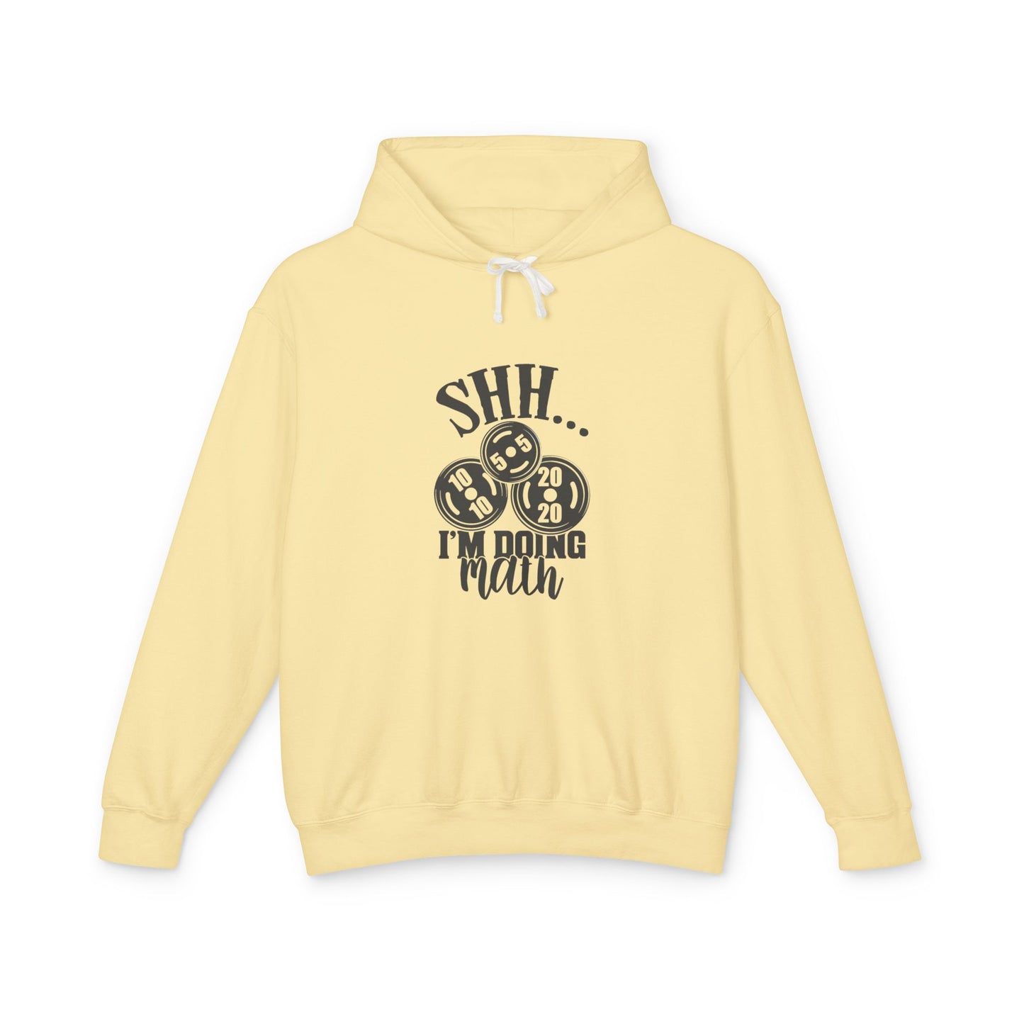 "SHHHH I'm doing math"  - Unisex Pullover Hoodie ( No pockets)
