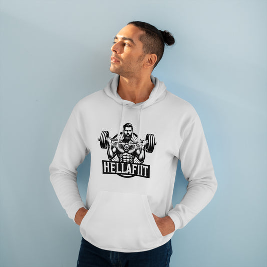 " HELLAFIT" Original Design - Men's Pullover Hoodie