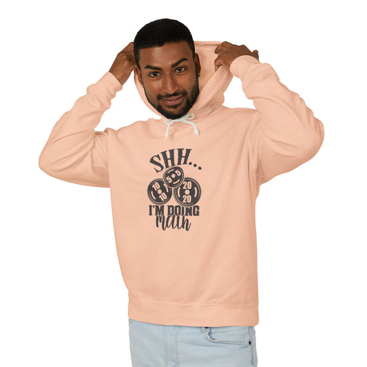 "SHHHH I'm doing math"  - Unisex Pullover Hoodie ( No pockets)