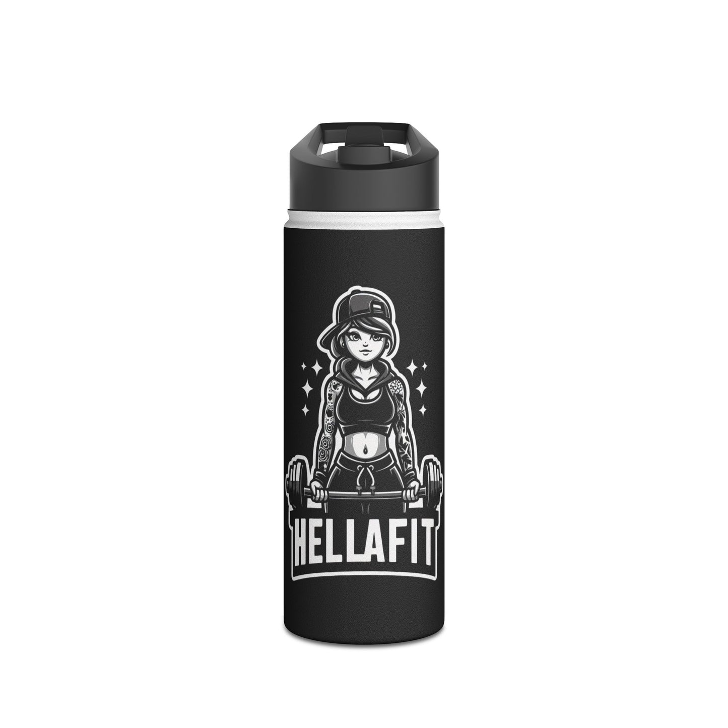 Stainless Steel Water Bottle, Standard Lid