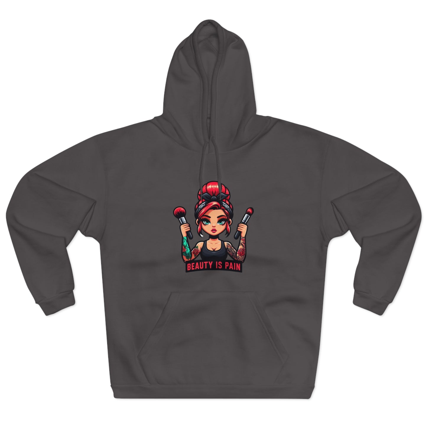 " Beauty is Pain" - Women's  Pullover Hoodie