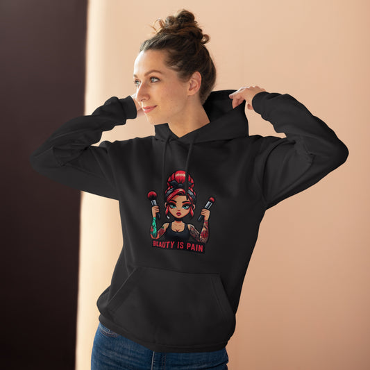 " Beauty is Pain" - Women's  Pullover Hoodie