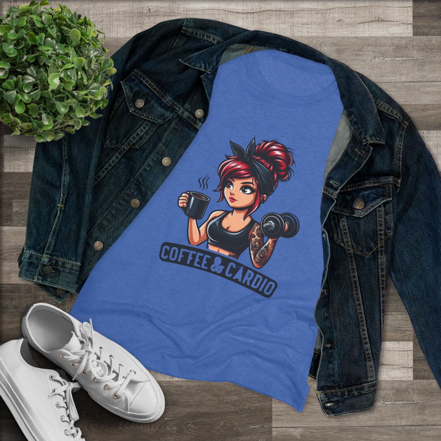Women's "Coffee & Cardio" Tee