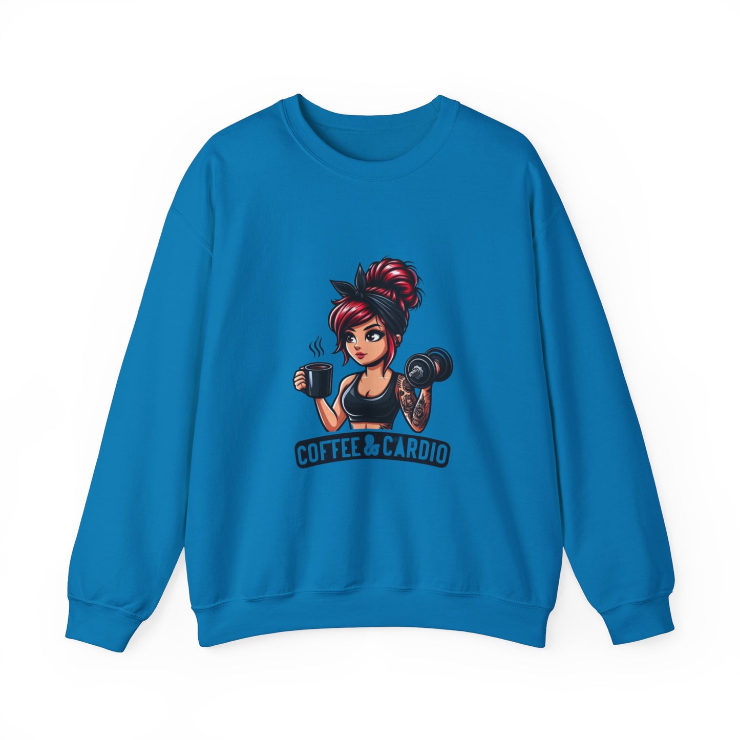 Women's "Coffee & Cardio" Sweatshirt
